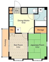 グリントの物件間取画像